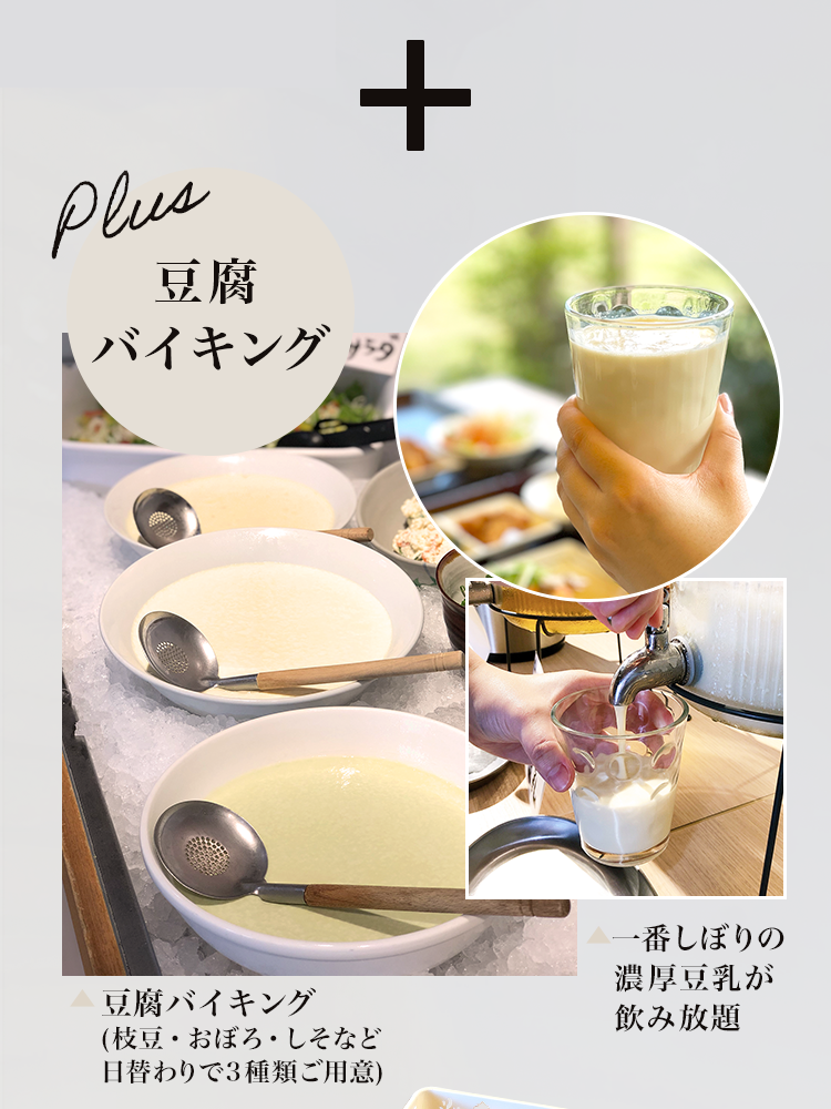 Plus 豆腐バイキング