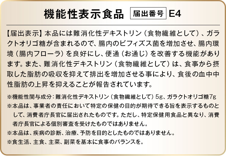機能性表示食品